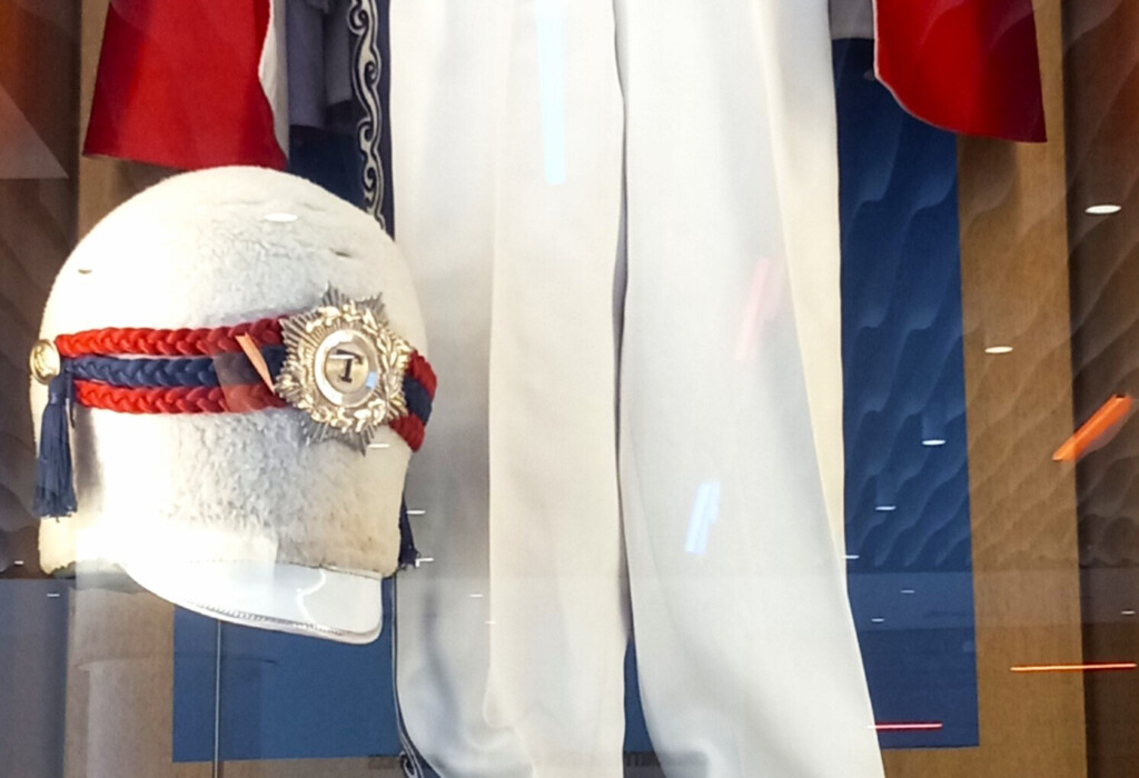 close up of TSU marching band uniform