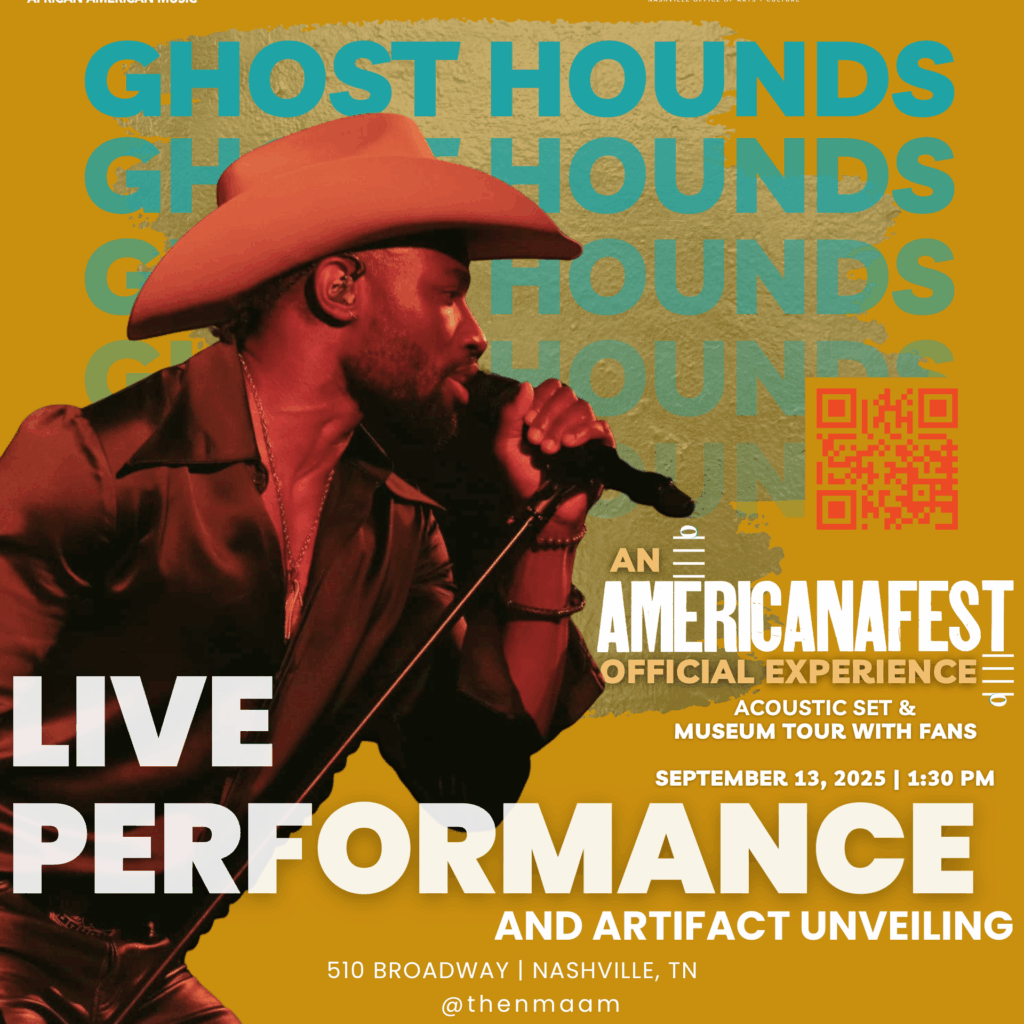 Flyer for Ghost Hounds performance