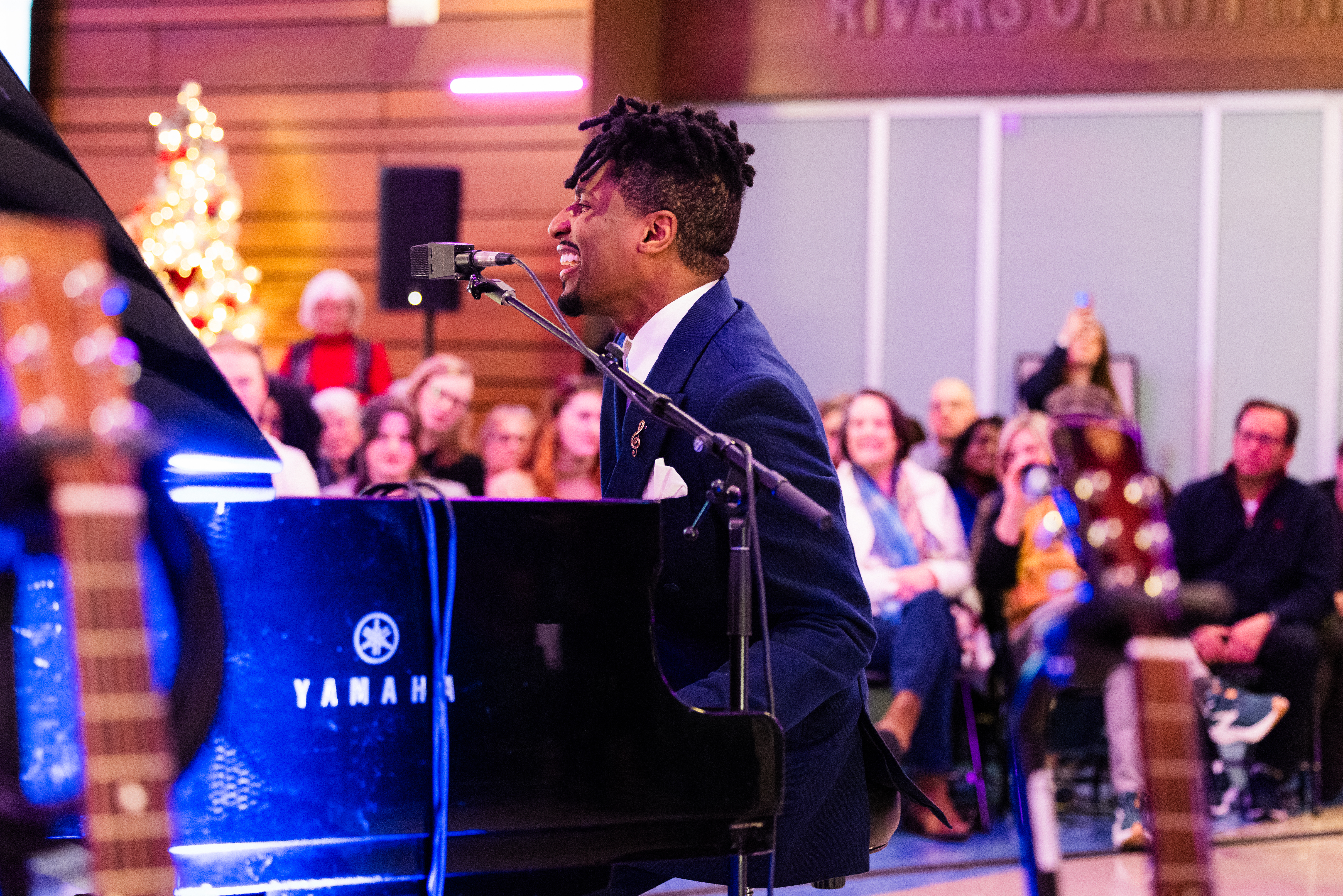 Jon Batiste at piano.