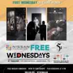 Nissan Free Wednesdays: Free gallery admission for all from 10 am - 5 pm, the first Wednesday of every month. Film screening at 3 pm.