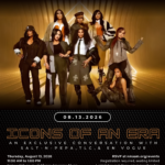Icons of an Era event graphic featuring TLC, Salt-N-Pepa, and En Vogue at the National Museum of African American Music, August 13, 2026